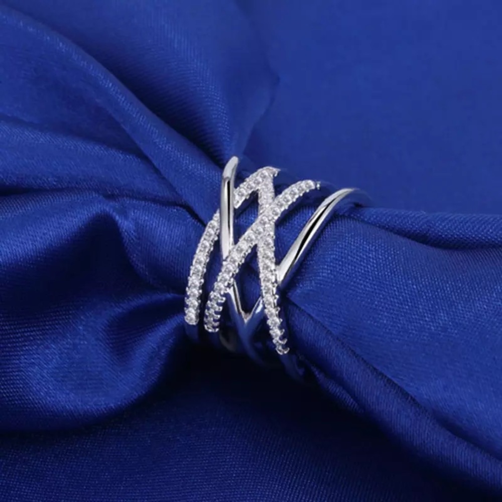 18K Gold Diamond Cuff Ring